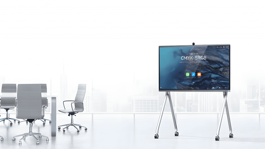 Huawei IdeaHub Tunisie : salle de réunion connectée installée par Netuse